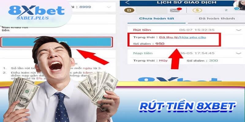 Điều kiện rút tiền 8xbet